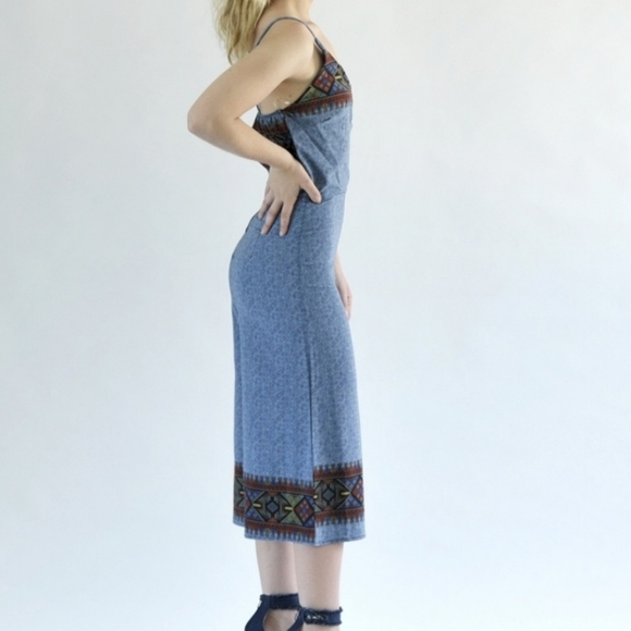 Border PRINT Romper - Picture 2 of 3